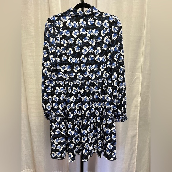 DIANE VON FURSTENBERG Romi tiered floral-print crepe mini dress NWT | size 6 - Picture 5 of 11